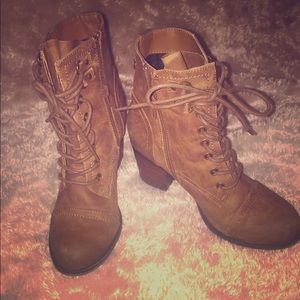 Madden Girl Lace-Up Booties